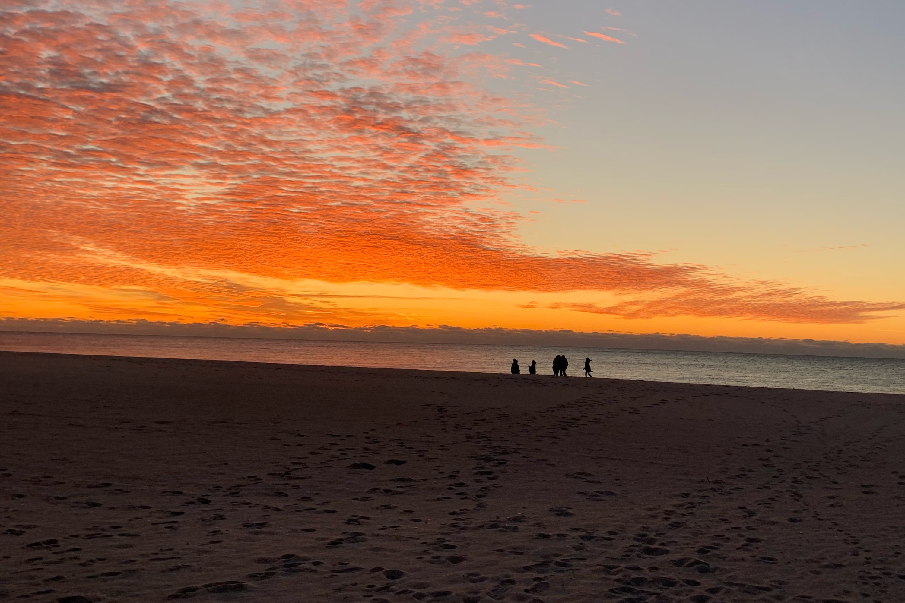 Sunrise over the Atlantic Ocean