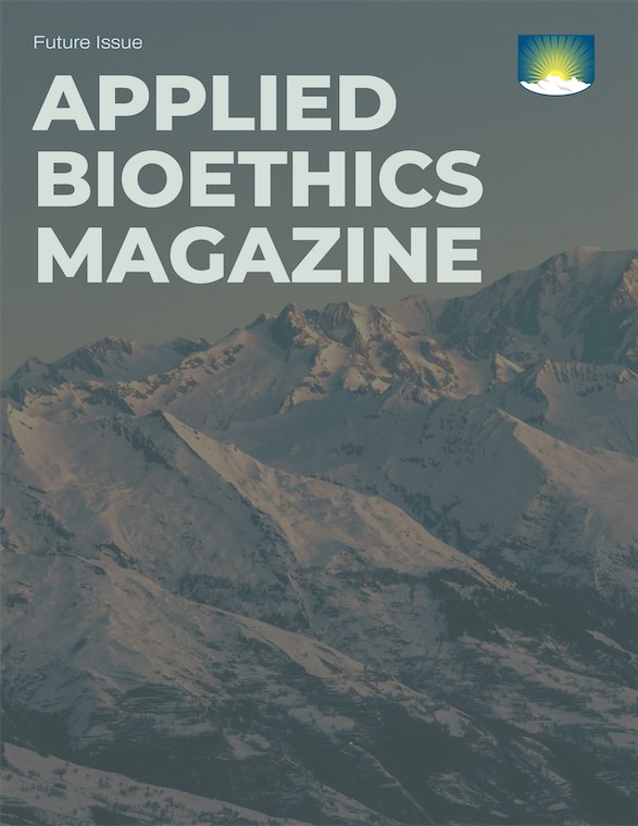 Applied Bioethics Magazine future issue cover
